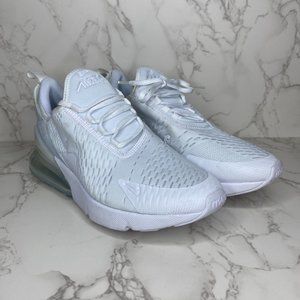 Nike Air Max 270 White Size 7Y Kids